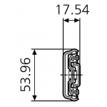 Typ 5417EC - obciążenie 55 kg, wysuwane w 100%